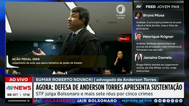 Defesa de Torres explica sobre reuniões de supostas articulações golpistas: “Diálogo deturpado”