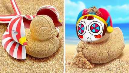 🎨 DIY Agatha & Pomni Fidget Figure! from clay 🤩✨ You Won’t Stop Playing!