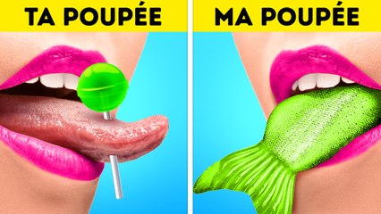 AU SECOURS ! La sirène a besoin d'une nouvelle queue 🧜🏼‍♀️ #Shorts #Barbie