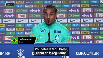 Brésil - João Pedro ne fait pas d'obsession sur le poste de 9 en sélection