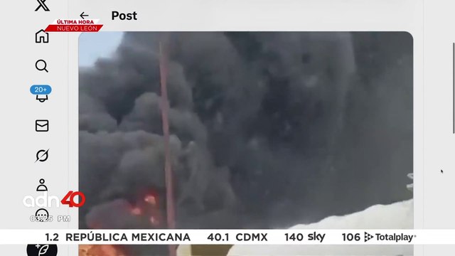 🚨¡Última Hora! Se incendia una pipa de gas en Escobedo, Nuevo León y piden evacuar la zona