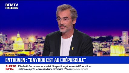 Crise politique: "La dissolution est un désastre", affirme le philosophe Raphaël Enthoven