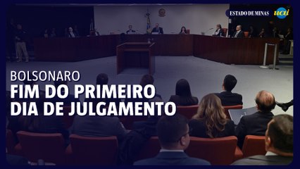 Bolsonaro enfrenta julgamento: dia inicial chega ao fim