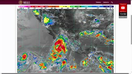 Se forma la tormenta tropical 'Lorena' en el Pacífico; preven afectaciones en 6 estados