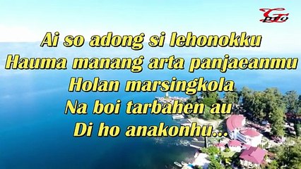 KARAOKE LAGU BATAK PODA NAULI NADA PRIA B=DO