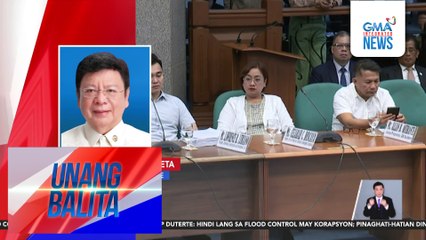 Panayam kay Sen. Rodante Marcoleta, Chairman, Senate Blue Ribbon Committee | Unang Balita