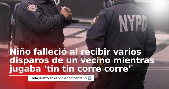 La muerte de un niño de 11 años por tocar timbre y correr alertó a las autoridades
