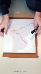 The smart way to fit tiles around pipes 🔶