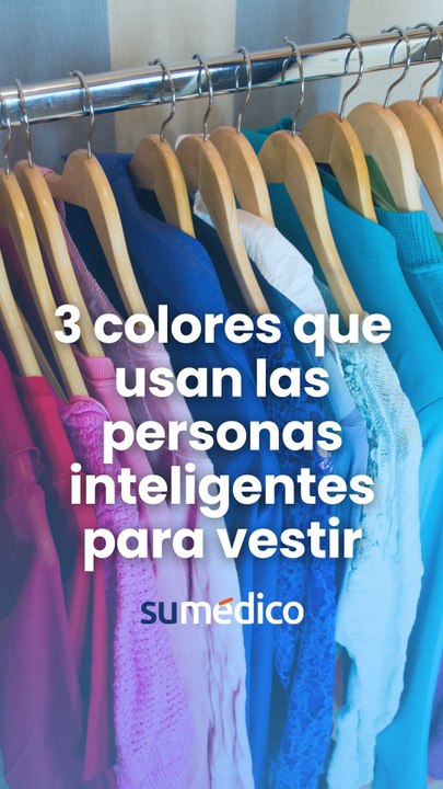 3 colores que usan las personas inteligentes para vestir, según la psicología