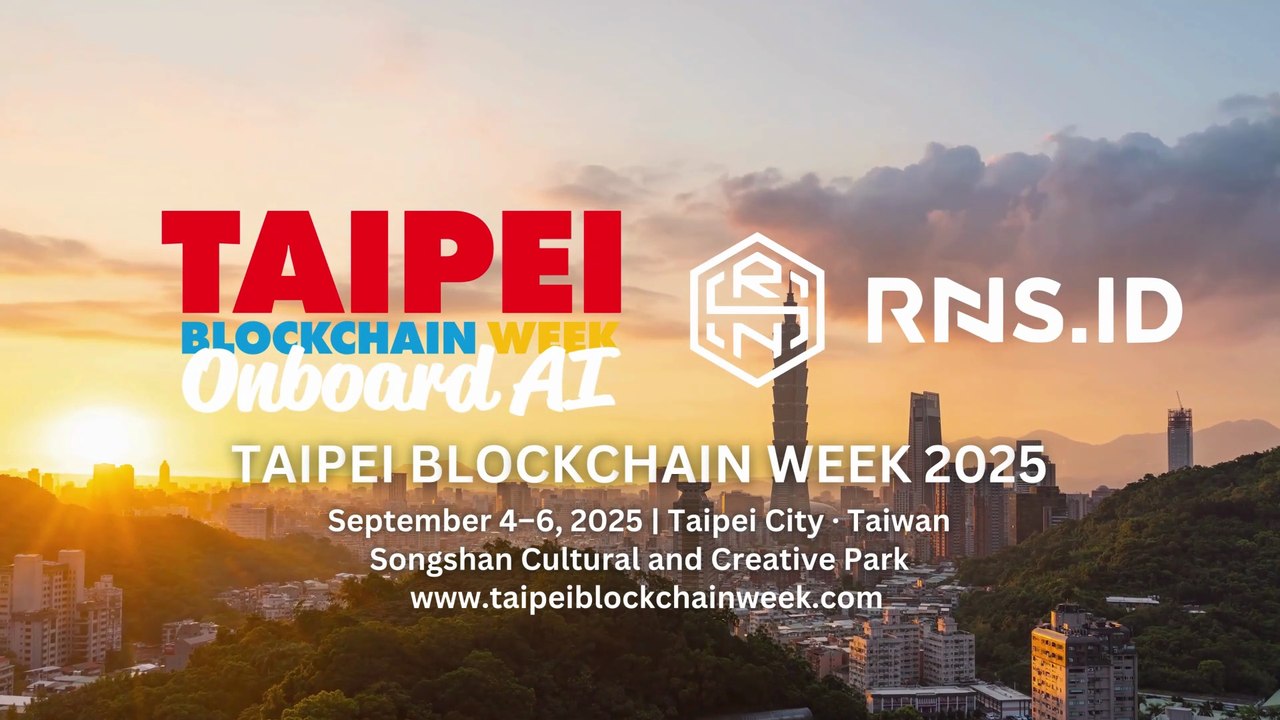 Shaping Digital Identity | RNS.ID & Palau Digital Residency at Taipei Blockchain Week 2025