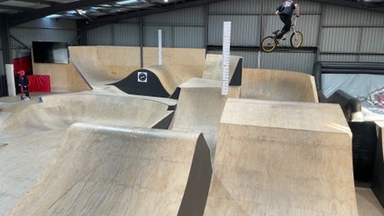 Demonstration at Big Air Bike Park at Tuncurry