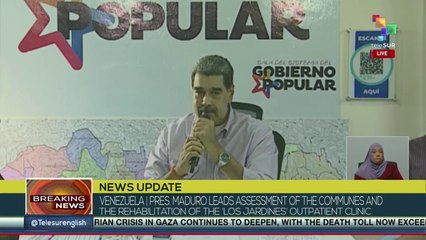 Venezuelan Pres. Maduro denounces U.S. plott, ensures national peace