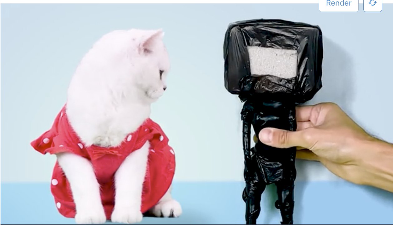 What’s Inside the TV Man?! 😺 Cat Princess Finds Food for Stray Kittens | Cute Pet Adventure
