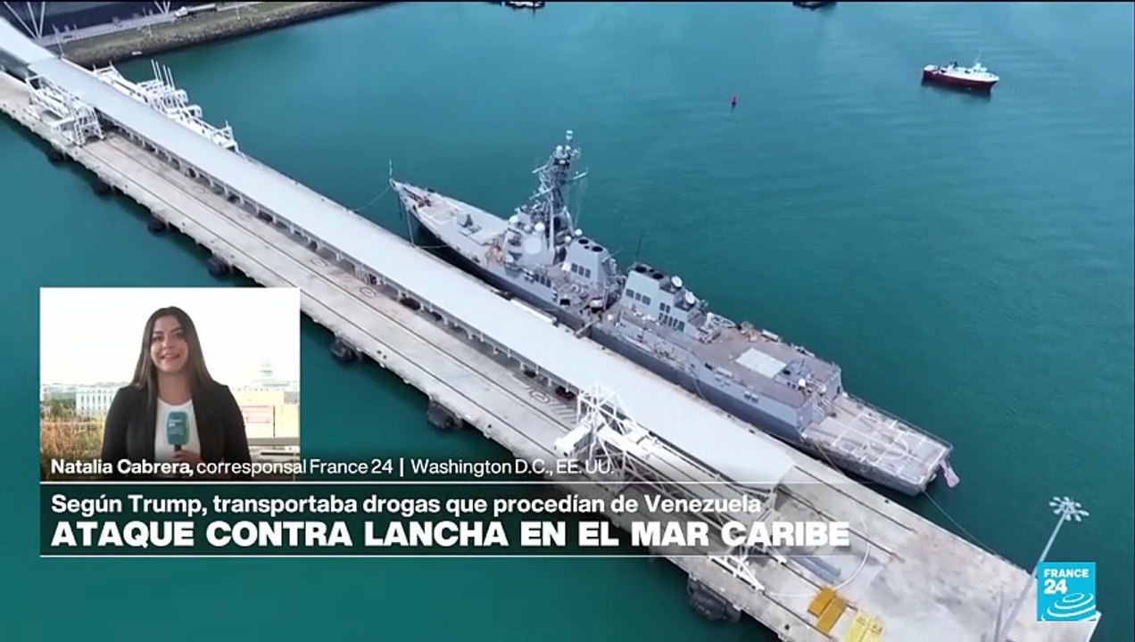 Informe desde Washington: Estados Unidos ataca lancha "cargada de drogas" en el Caribe