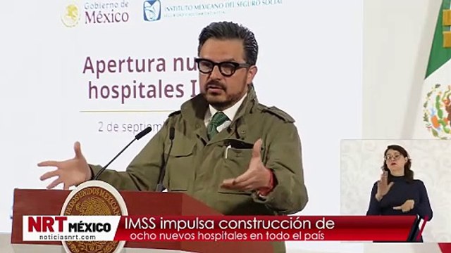 IMSS impulsa construcción de ocho nuevos hospitales en todo el país
