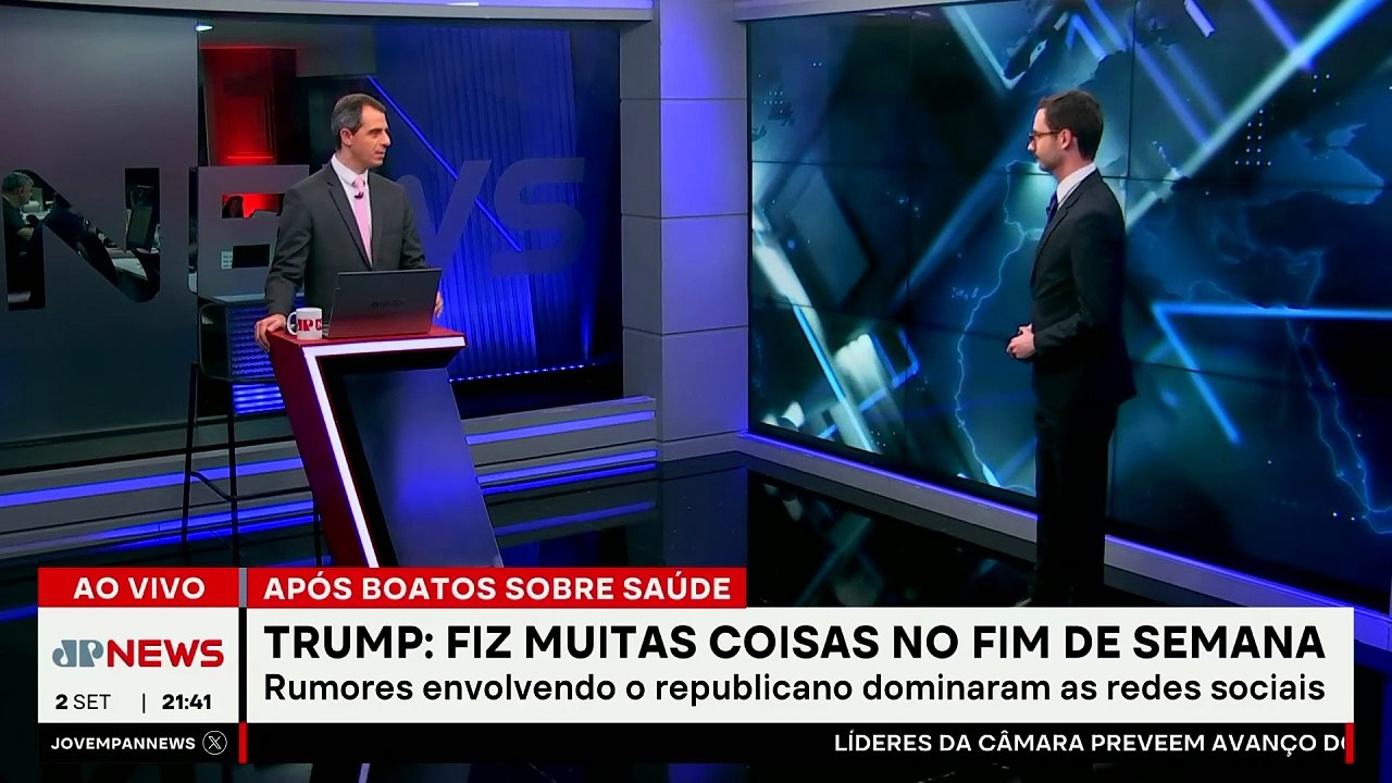 Trump responde a boatos de sua morte e critica credibilidade da imprensa