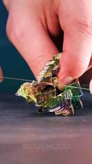 They melted a stone with a lens and created this! 🔥🔍