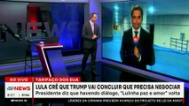 Tarifaço dos EUA: Lula diz que Trump precisará negociar