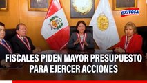 Junta de Fiscales piden mayor presupuesto para ejercer acciones
