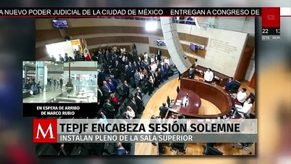 El TEPJF formaliza la instalación del nuevo pleno de la Sala Superior tras dos años