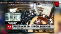 El TEPJF formaliza la instalación del nuevo pleno de la Sala Superior tras dos años