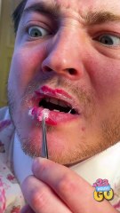 Cola Lip Trick?! 🥤💋 The Weirdest Cure Actually Worked! #lipfix #wowhack