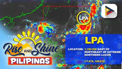 Binabantayang LPA sa extreme northern luzon, malaki ang posibilidad na maging bagyo; LPA, walang direktang epekto sa bansa