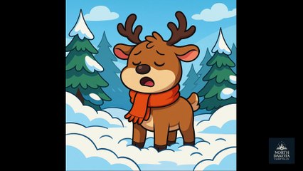 El ciervo canta en la nieve – perdió su camino | Cuentos de Hadas de North Dakota