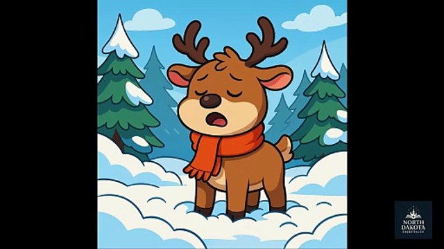 Le cerf chante dans la neige – perdu sur le chemin d’hiver | Contes de fées du Dakota du Nord