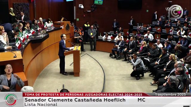 El líder de los senadores de MC les pide a nuevos juzgadores actuar en forma imparcial