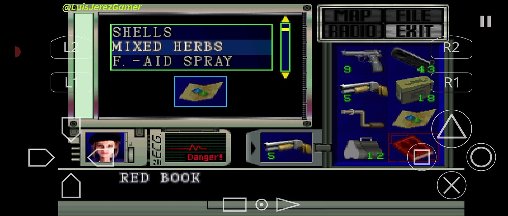 Resident Evil Director's Cut Jill Valentine Parte 5 DuckStation