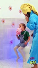 Paws and Quacks 🐾🦆 Perrfectly Cotton Candy Delight 😻🍭