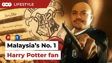 Malaysia’s No. 1 Harry Potter fan and his magical collection
