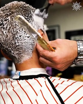 Gucci and Fendi logo hair dyeing for men 💇‍♂️✨