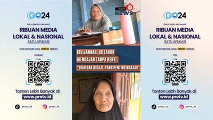 Ibu Jannah, 88 Tahun Mengajar Tanpa Henti “Biar Gak Digaji, yang Penting Ngajar”