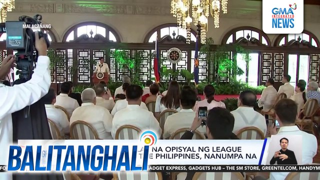 Mga bagong halal na opisyal ng Leauge of Provinces of the Philippines, nanumpa na | Balitanghali