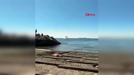 Yapımı 5 ayda tamamlanıp sahibine teslim edilen lüks yat, 15 dakikada sulara gömüldü!