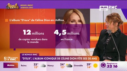Le bonus RMC : "D'eux", l'album mythique de Céline Dion fête son trentième anniversaire - 03/09