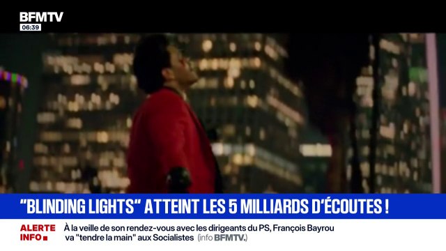 La chanson Blinding Lights de The Weeknd atteint les 5 milliards d'écoutes sur Spotify