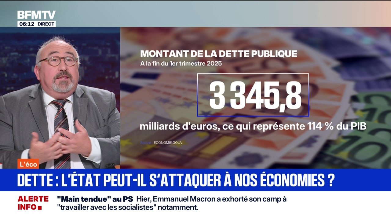 BFM Conso : Dette, l'État peut-il s'attaquer à nos économies ? - 03/09