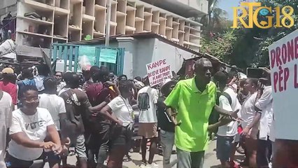 Port-au-Prince / Mach pou lapè a nan Kafoufèy la pa rive fèt.