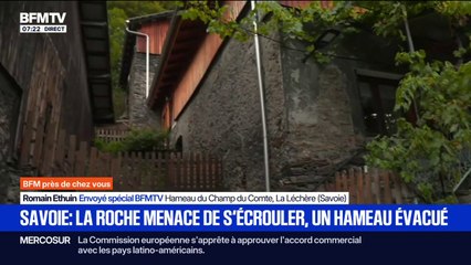 En Savoie, la roche menace de s'écrouler, le maire ordonne l'évacuation d'un hameau