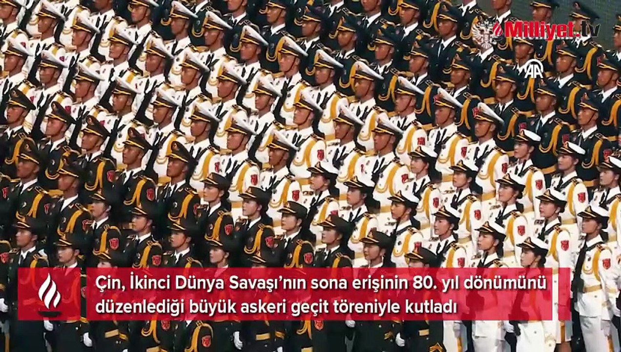 Çin'den dünyaya gözdağı: Füze, tank ve İHA'larla güç gösterisi!