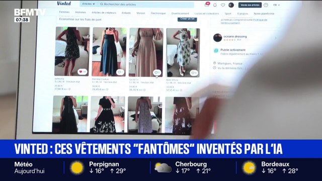 De plus en plus de photos de vêtements mis en vente sur Vinted sont générés par l'IA