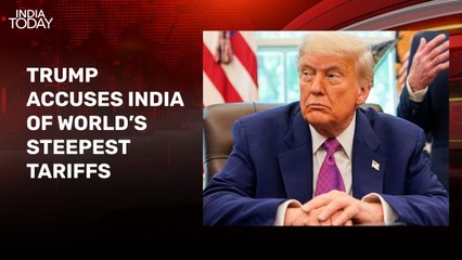 Donald Trump accuses India of imposing very high tariffs