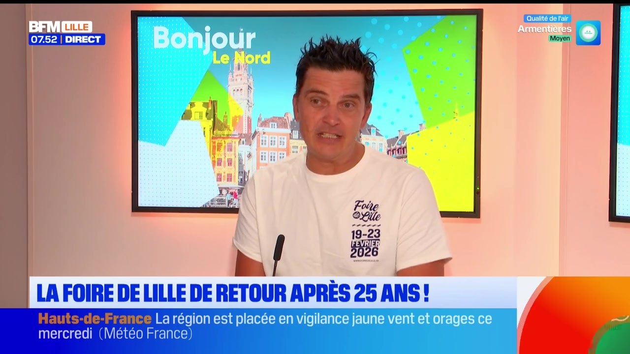 L'invité de Bonjour Lille du mercredi 3 septembre 2025 - Julien Masclet