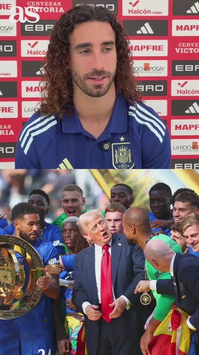 Cucurella desvela lo sucedido con Trump en el Mundial de Clubes