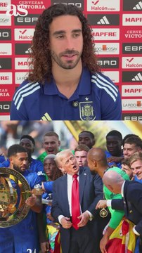 Cucurella desvela lo sucedido con Trump en el Mundial de Clubes