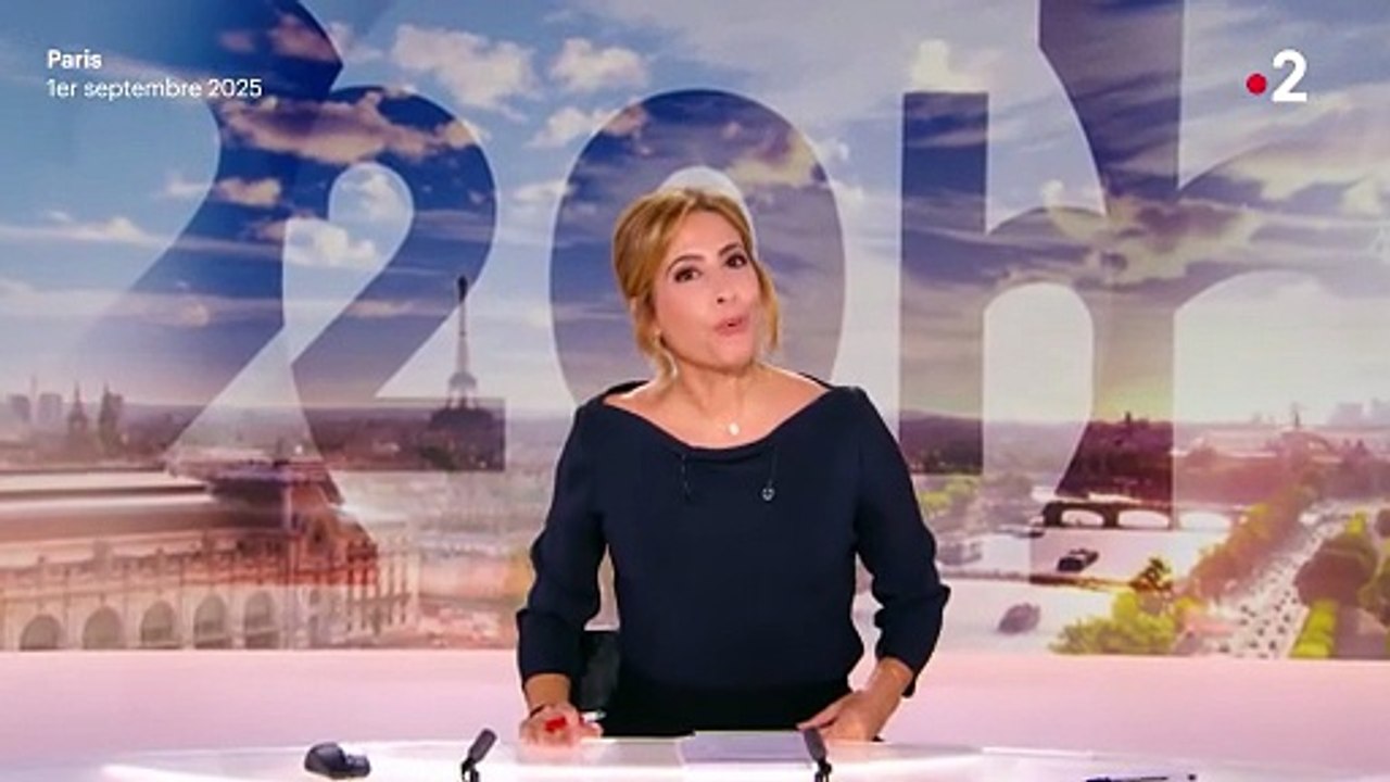 Le premier « bonsoir » de Léa Salamé au JT de France 2