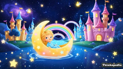 🌙 Beautiful Urdu Bedtime Poem for Kids | Sweet Lullaby Cartoon Story | Sleep Time Poetry